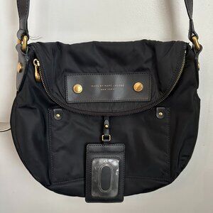 Marc by Marc Jacobs Black Nylon Crossbody Handbag